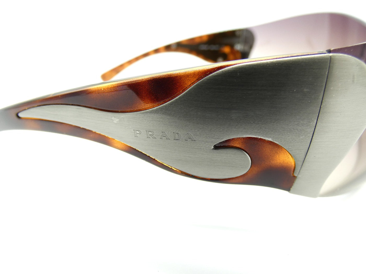 Prada Vintage Flames with Tortoise Sunglasses SPR58F