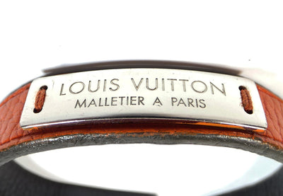 Louis Vuitton Pumpkin Leather Nomad Press It Bracelet