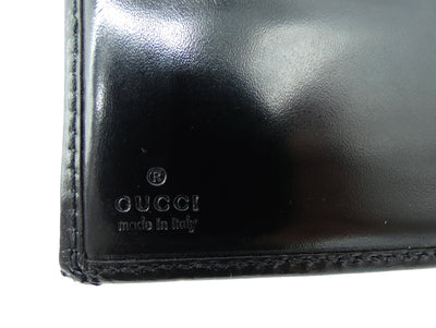 Gucci GG Black Imprime Men's Leather Wallet