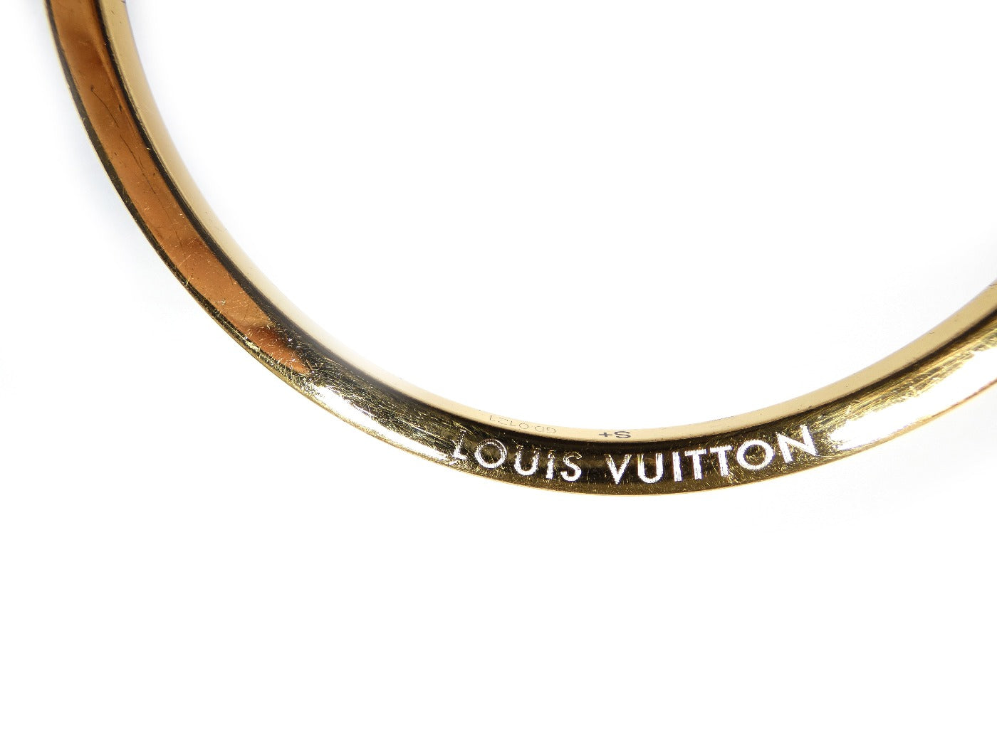 Louis Vuitton Multicolor Crystal Fleur Gold Tone Bangle Bracelet Louis  Vuitton