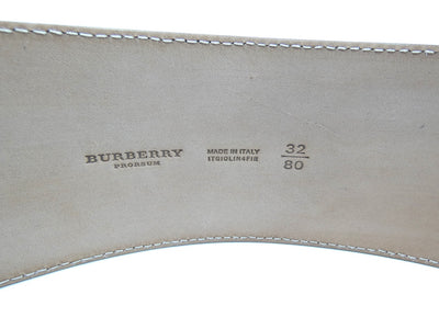 Burberry Wide Toggle Pastel Leather Belt Belt Burberry