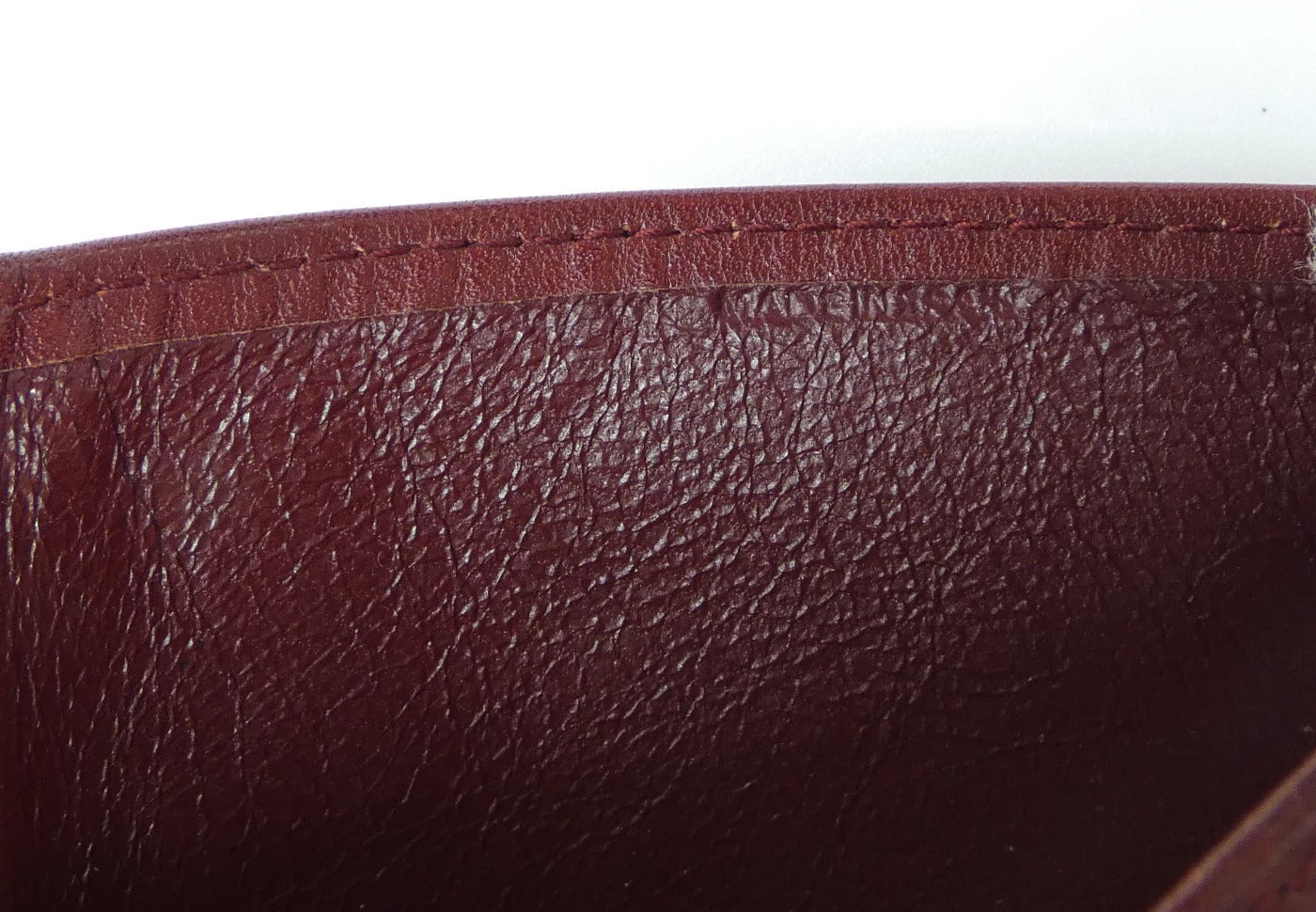 Cartier Bordeaux Wallet