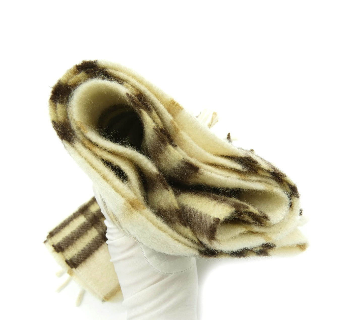 Burberry Cashmere Cream Nova Check Scarf