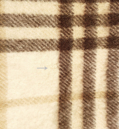 Burberry Cashmere Cream Nova Check Scarf