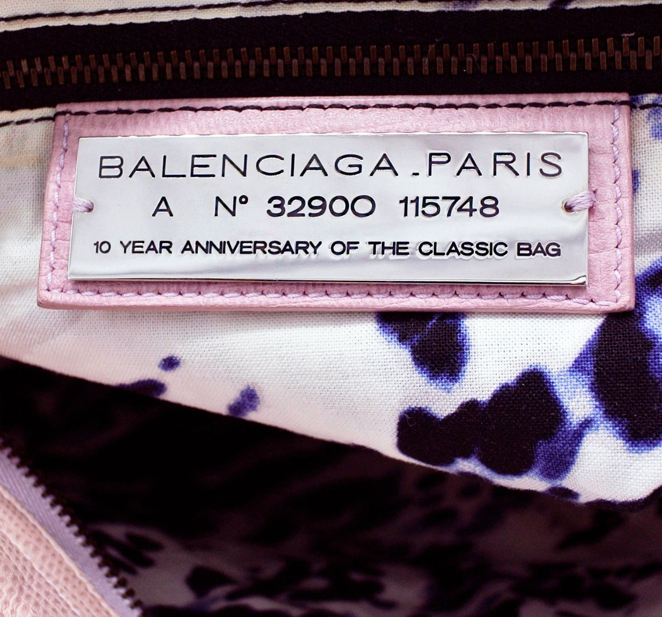 Balenciaga Parme Lizard Embossed 10 Year Anniversary Edition of the City Bag Bag Balenciaga