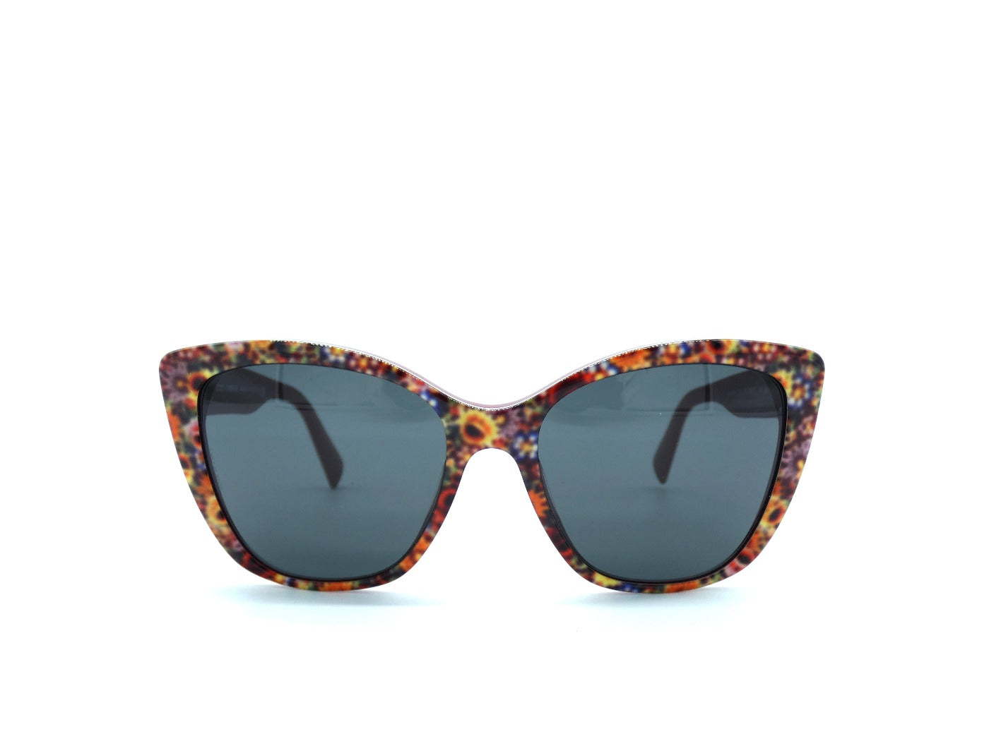 Dolce & Gabbana Mottled Red Floral Sunglasses DG 4216