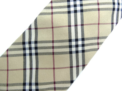 Burberry Classic Nova Check Silk Tie