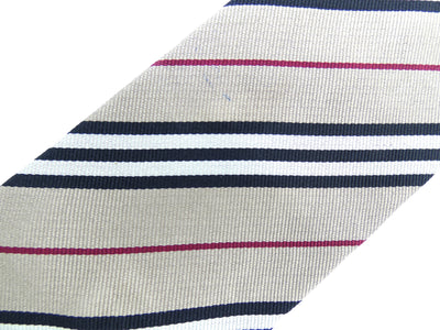 Burberry Icon Stripe Silk Tie Ties Burberry