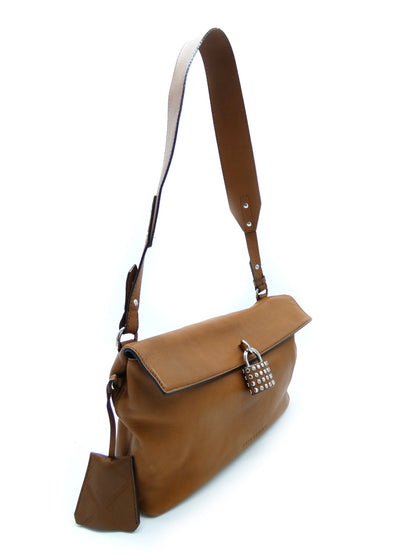 Burberry Brit Dalston Caramel Leather Shoulder Bag