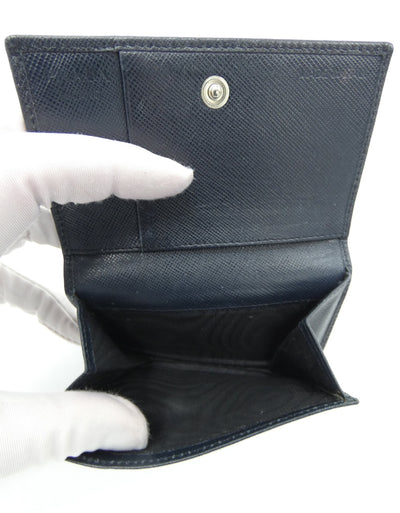 Prada Black Saffiano Card Case