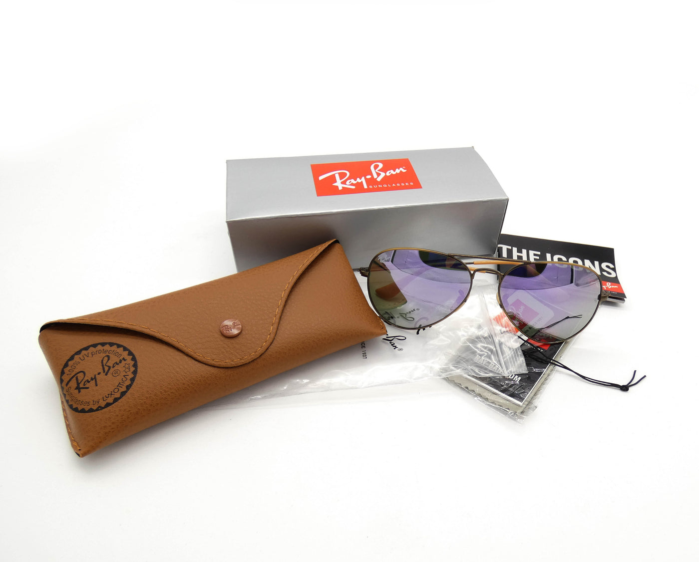 Ray Ban Aviator Sunglasses RB 3025 58