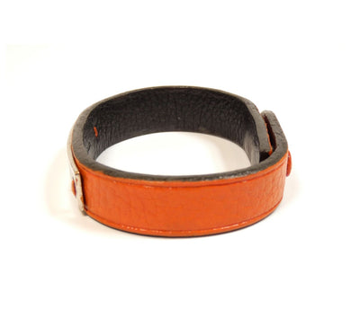 Louis Vuitton Pumpkin Leather Nomad Press It Bracelet