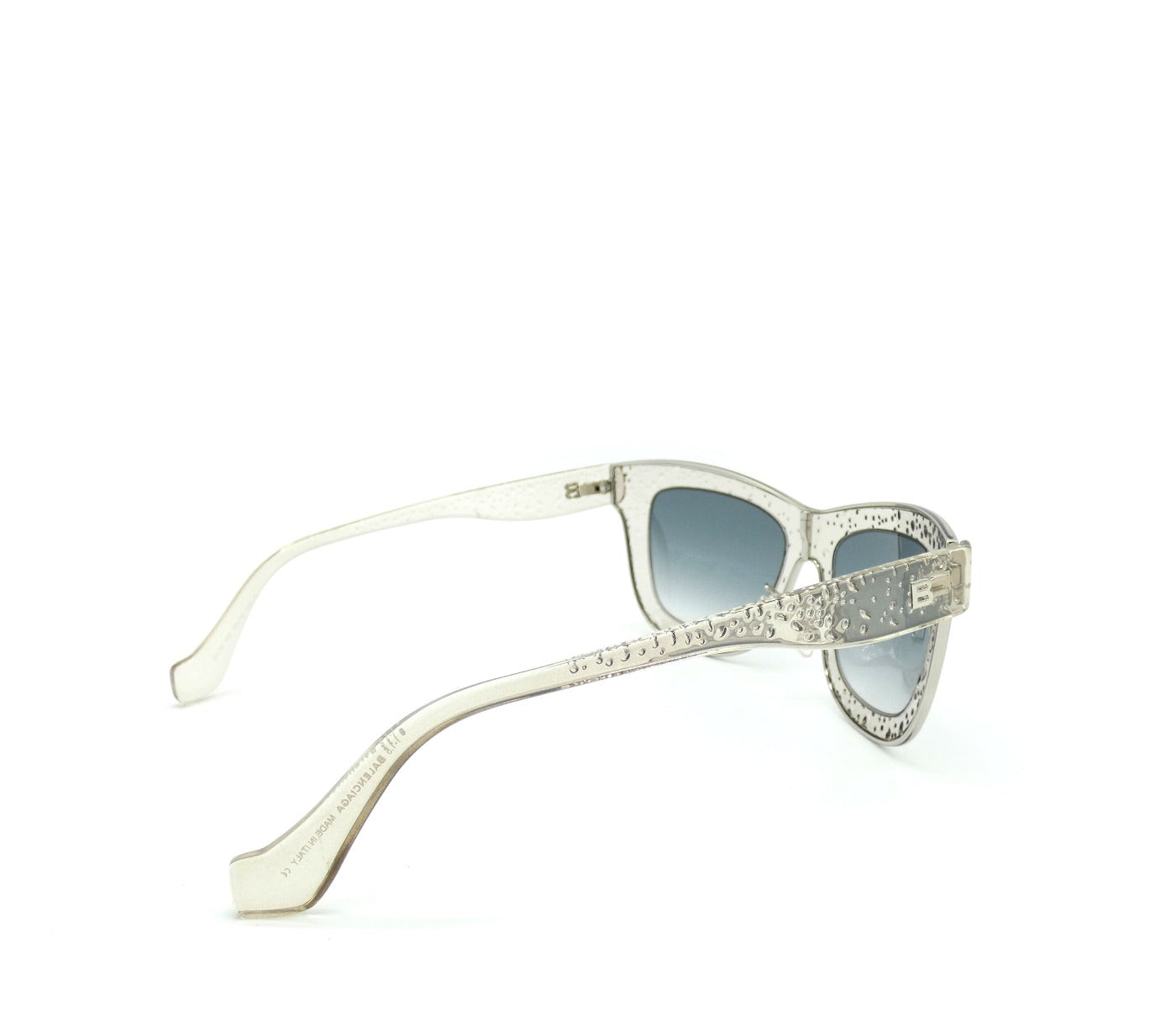 Balenciaga Clear Bubble Sunglasses BA55 45F