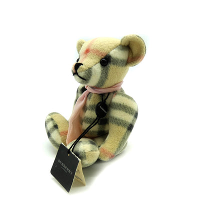 Burberry London Cashmere Jointed Teddy Bear Collectable Burberry