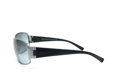 Bvlgari Black and Silver Sunglasses 554 Sunglasses Bvlgari