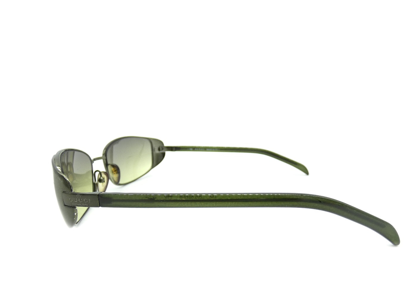Gucci Vintage Olive Metal Sunglasses GG2658/S Sunglasses Gucci