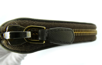 Prada Putty Saffiano Leather Zip Around Wallet Wallet Prada