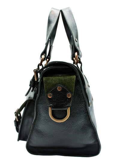 Mulberry Roxanne Black Leather Bag