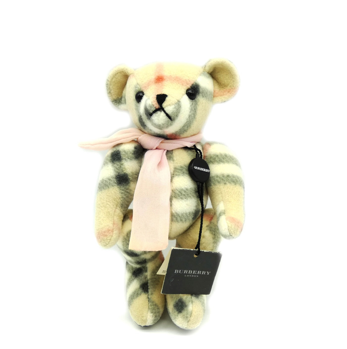 Burberry London Cashmere Jointed Teddy Bear Collectable Burberry