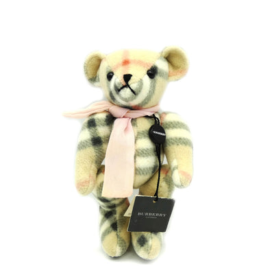 Burberry London Cashmere Jointed Teddy Bear Collectable Burberry