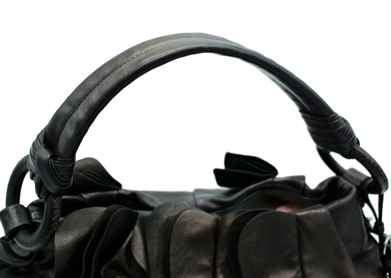 Prada Nappa Graphite Mordore Hobo