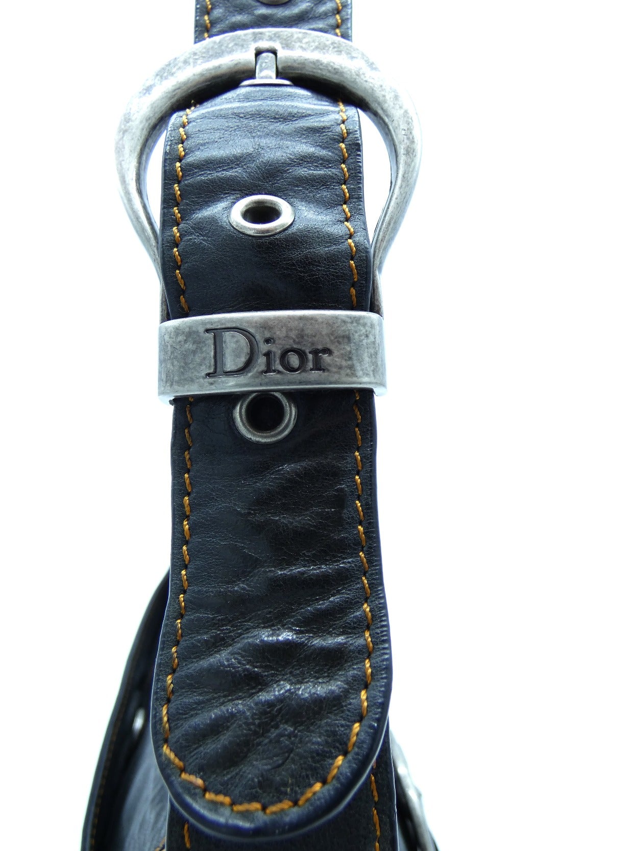 Christian Dior Dark Brown Gaucho Saddle Bag Bag Christian Dior