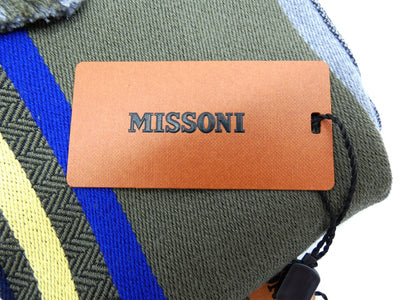 Missoni Multi Striped Wool Scarf