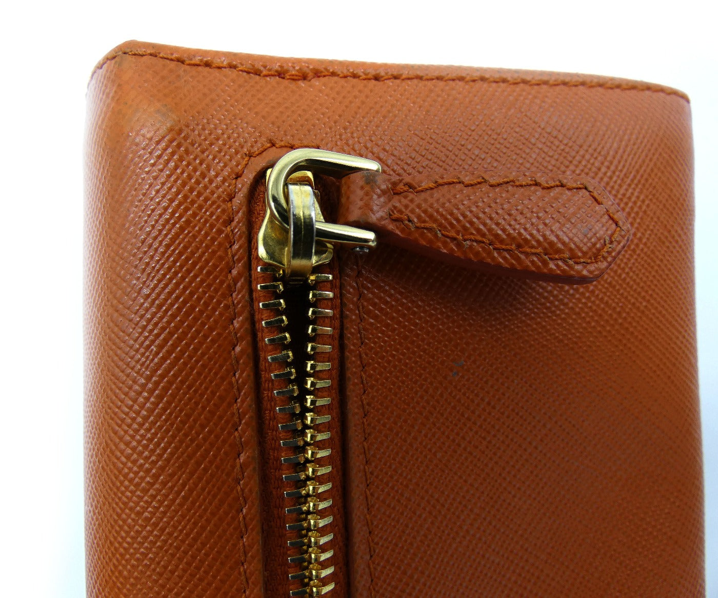 Prada Vintage Zip Around Bow Wallet